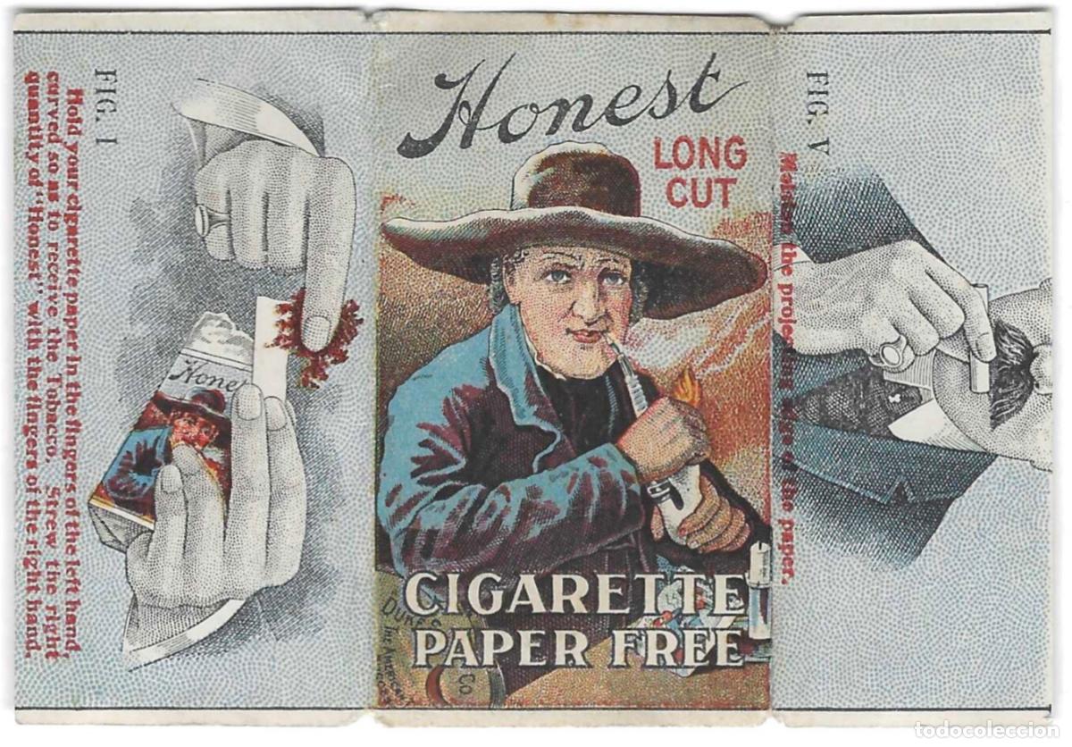 Papel de fumar: RARE ITEM - DESCRIPTION ROLE OF THE SMOKER; PAPIER A CIGARETTE CIGARETTE ROLLING PAPERS