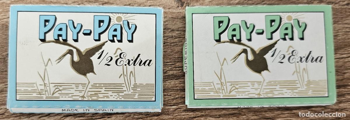 Papel de fumar: PAPEL DE FUMAR PAY PAY JAPON&Eacute;S - DOS LIBRILLOS NUEVOS