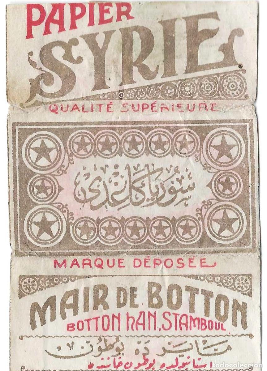 Papel de fumar: DESCRIPTION ROLE OF THE SMOKER; PAPIER A CIGARETTE CIGARETTE ROLLING PAPERS