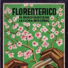 Coleccionismo Papel secante: PAPEL SECANTE PROPAGANDA LABORATORIOS BETA C/1940 MOTIVO FLORAL 10X18 CM