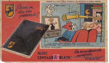 Coleccionismo papel secante: SECANTE DE EL DR. CATAPLASMA - Foto 1