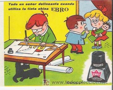 Coleccionismo papel secante: SECANTE EBRO - Foto 1