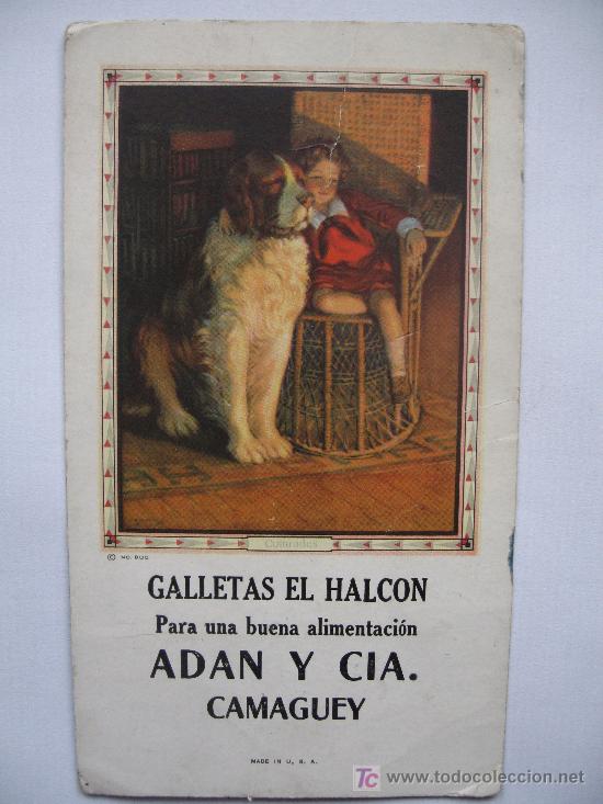 Coleccionismo papel secante: GALLETAS EL ALCON - Foto 1