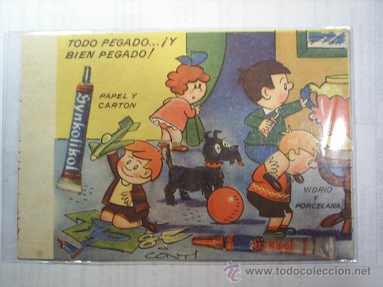 Coleccionismo papel secante: SYNKOLIKOL  secante - Foto 1