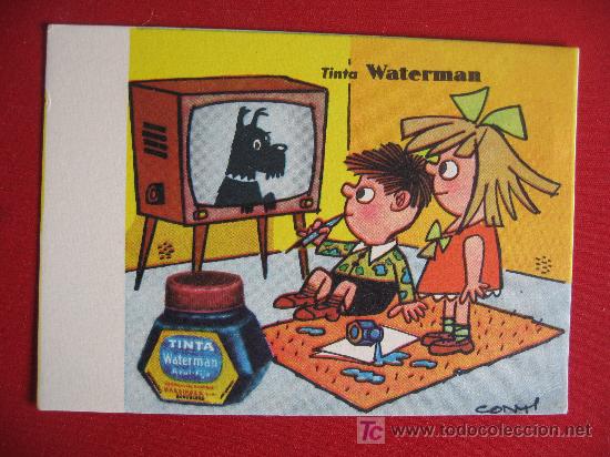 Coleccionismo papel secante: WATERMANS - Foto 1