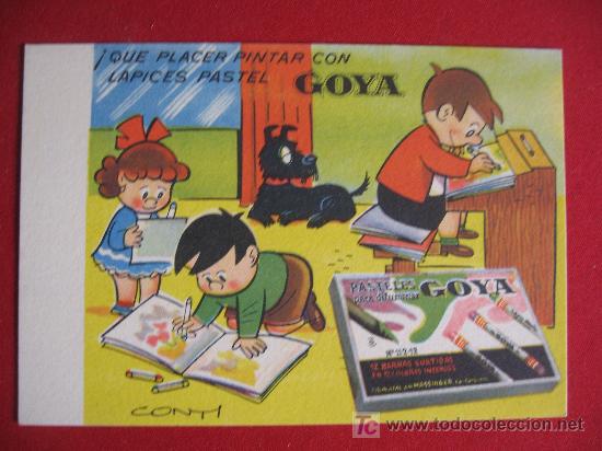 Coleccionismo papel secante: GOYA - Foto 1
