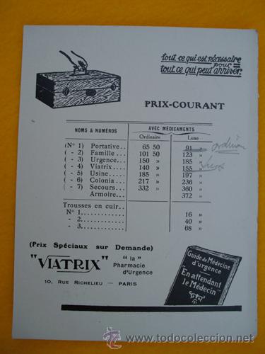 Coleccionismo papel secante: Papel Secante : VIATRIX - Foto 1