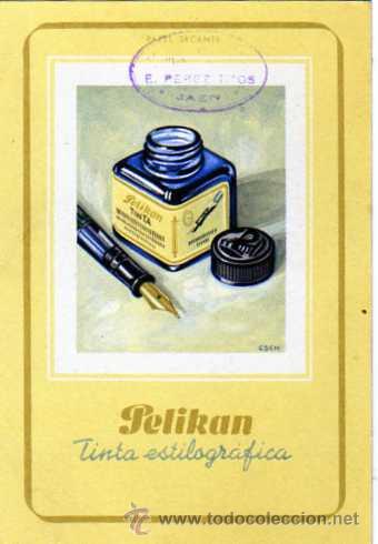 raro secante original de pelikan tinta estilogr Compra venta en todocoleccion
