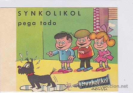 Coleccionismo papel secante: SECANTE SYNKOLIKOL - Foto 1