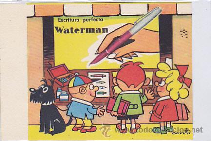 Coleccionismo papel secante: SECANTE WATERMANS - Foto 1