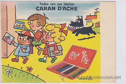 Coleccionismo papel secante: SECANTE CARAN DACHE - Foto 1