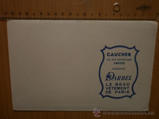 Coleccionismo papel secante: PAPEL SECANTE. DARBEL. - Foto 1