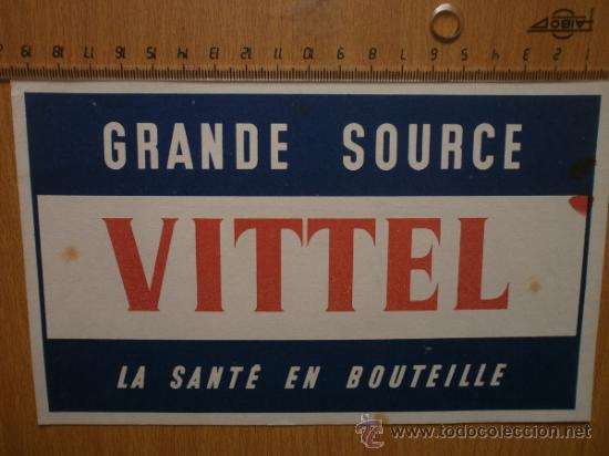 Coleccionismo papel secante: PAPEL SECANTE. VITTEL. - Foto 1