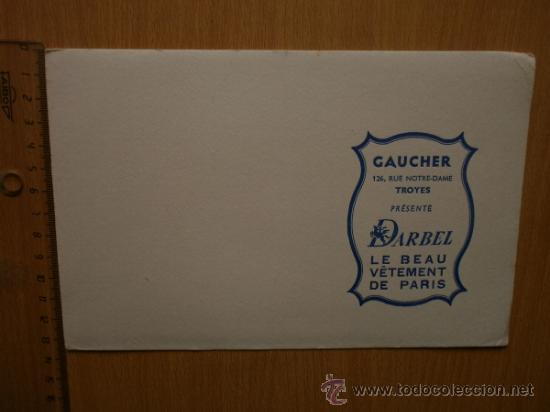 Coleccionismo papel secante: PAPEL SECANTE. DARBEL. - Foto 2