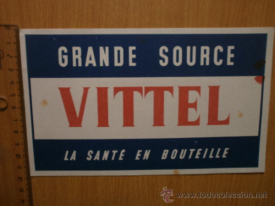 Coleccionismo papel secante: PAPEL SECANTE. VITTEL. - Foto 2