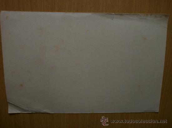 Coleccionismo papel secante: PAPEL SECANTE. VINS DU POSTILLON. - Foto 3