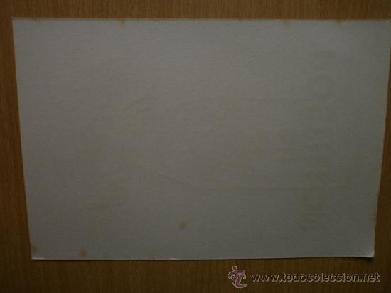 Coleccionismo papel secante: PAPEL SECANTE. VINS DU POSTILLON. - Foto 3