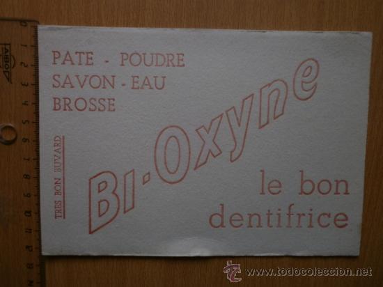 Coleccionismo papel secante: PAPEL SECANTE. BI - OXYNE. - Foto 2