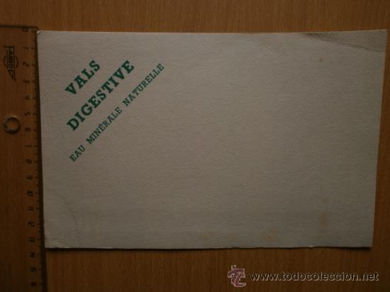 Coleccionismo papel secante: PAPEL SECANTE. VALS DIGESTIVE. - Foto 2