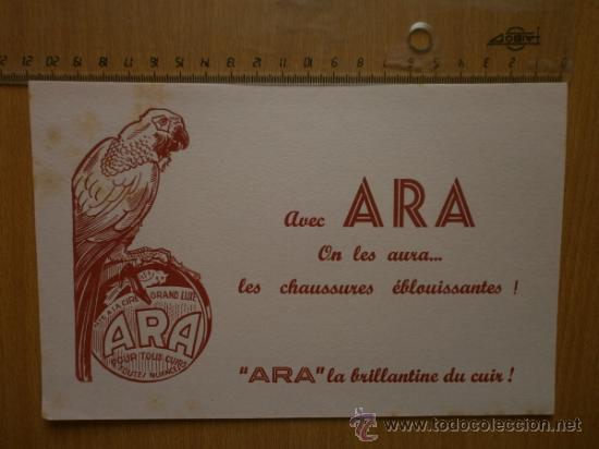 Coleccionismo papel secante: PAPEL SECANTE. ARA. - Foto 1