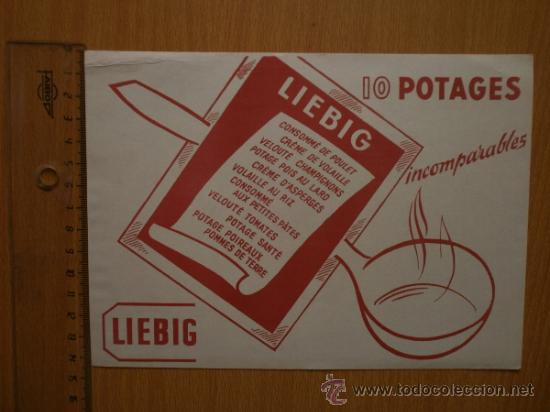 Coleccionismo papel secante: PAPEL SECANTE. LIEBIG. - Foto 2