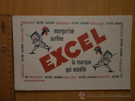 Coleccionismo papel secante: PAPEL SECANTE. EXCEL. - Foto 2