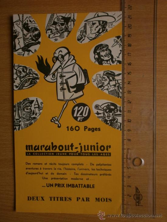 Coleccionismo papel secante: PAPEL SECANTE. MARABOUT - JUNIOR. - Foto 1