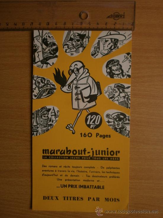 Coleccionismo papel secante: PAPEL SECANTE. MARABOUT - JUNIOR. - Foto 2