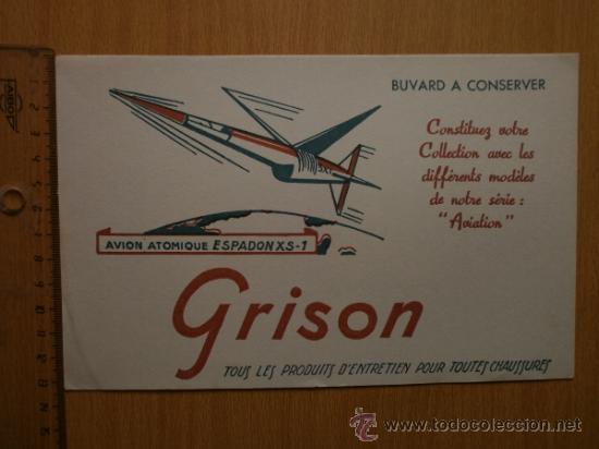 Coleccionismo papel secante: PAPEL SECANTE. GRISON. - Foto 2
