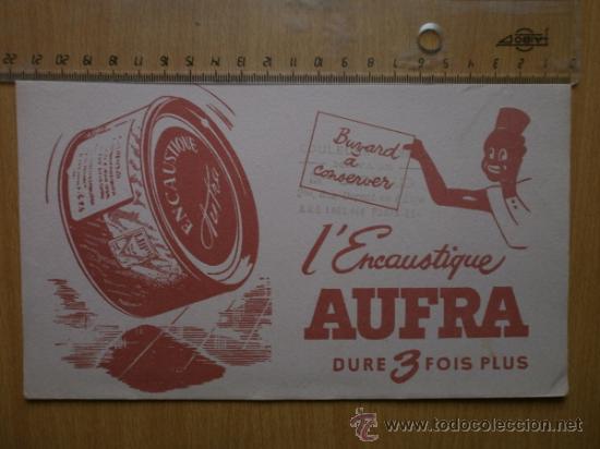 Coleccionismo papel secante: PAPEL SECANTE. AUFRA - Foto 1