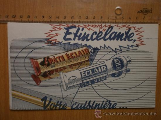 Coleccionismo papel secante: PAPEL SECANTE. ECLAIR - Foto 1