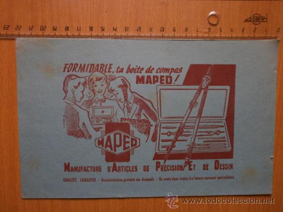 Coleccionismo papel secante: PAPEL SECANTE. MAPED - Foto 1