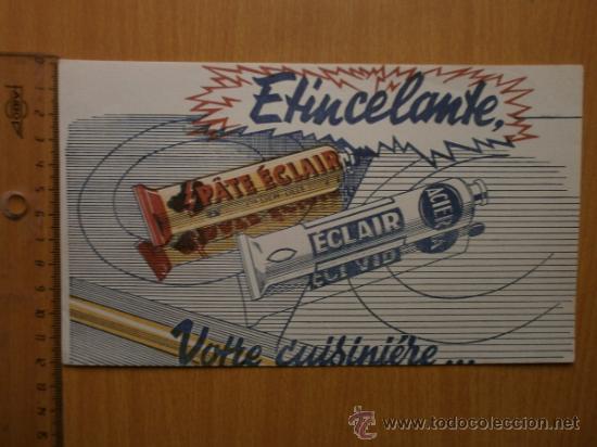 Coleccionismo papel secante: PAPEL SECANTE. ECLAIR - Foto 2