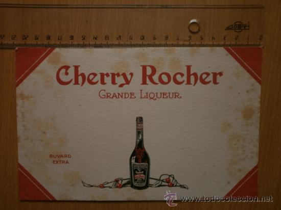 Coleccionismo papel secante: PAPEL SECANTE. CHERRY ROCHER - Foto 1