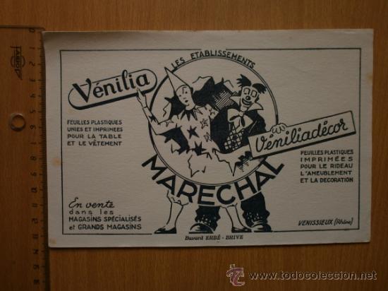 Coleccionismo papel secante: PAPEL SECANTE. MARECHAL - Foto 2