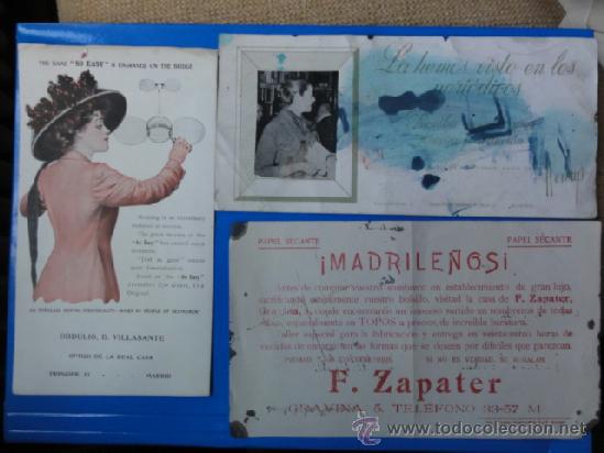 Coleccionismo papel secante: 20 SECANTES DISTINTOS - Foto 7