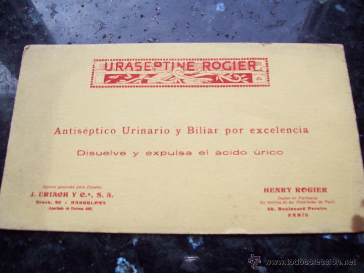 Secante Uraseptine Rogier Antiseptico Urinario Sold Through Direct Sale