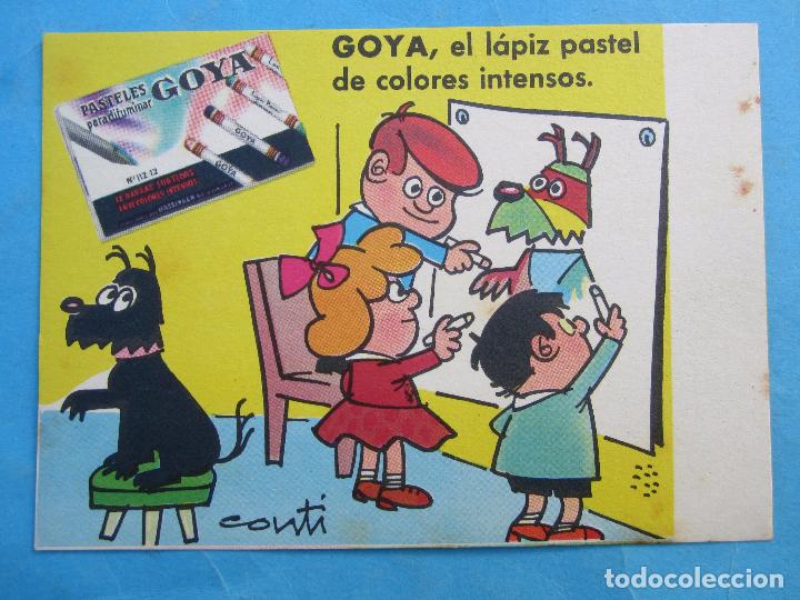 Coleccionismo papel secante: secante , goya  , conti - Foto 1