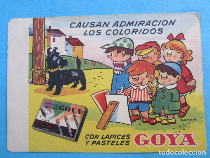Coleccionismo papel secante: secante goya   ,  conti - Foto 1