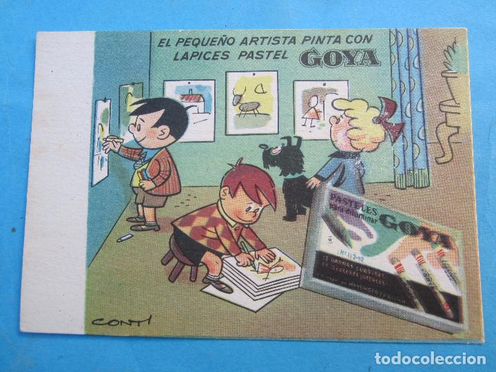 Coleccionismo papel secante: secante goya   ,  conti - Foto 1