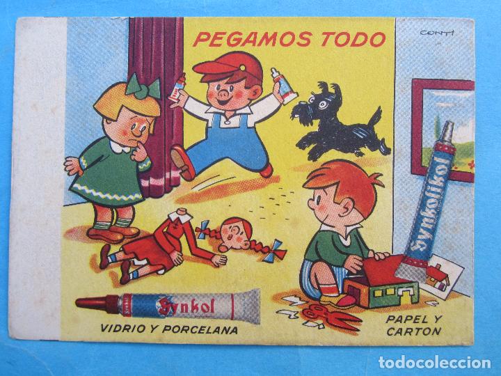 Coleccionismo papel secante: synkol . secante  , conti - Foto 1