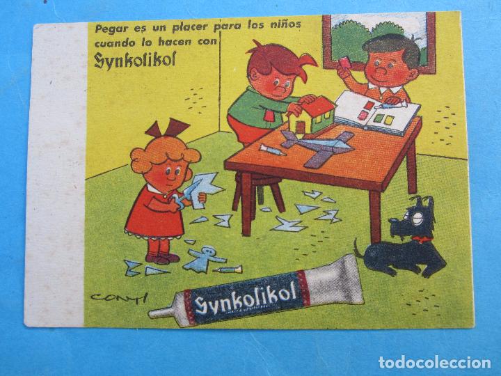 Coleccionismo papel secante: synkolikol secante ,   conti - Foto 1