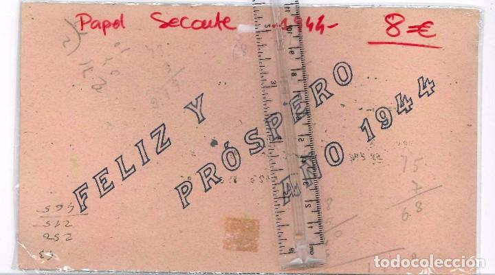Coleccionismo papel secante: secante 1944 - Foto 2