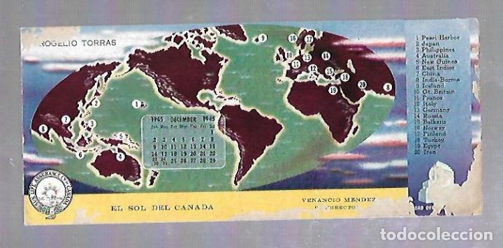 Coleccionismo papel secante: PAPEL SECANTE. ROGELIO TORRAS. EL SOL DE CANADA. - Foto 1