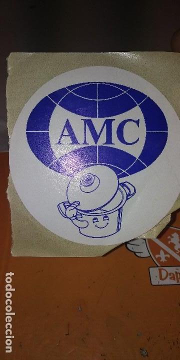 Coleccionismo papel secante: Pegatina amc - Foto 1
