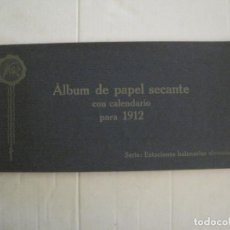 Coleccionismo Papel secante: ALBUM PAPEL SECANTE-12 PAPELES SECANTES MESES AÑO 1922-VER FOTOS-(V-16.335)
