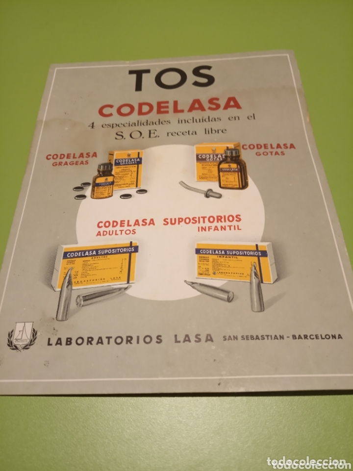Coleccionismo papel secante: Papel secante - Foto 1