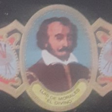 Coleccionismo Papel secante: VITOLA LUIS DE MORALES ”EL DIVINO” BADAJOZ 1509-1586. Lote 262618455