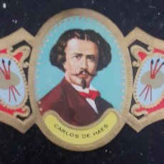 Coleccionismo Papel secante: VITOLA CARLOS DE HAES BRUXELAS 1829-1898. Lote 264302632