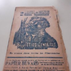 Coleccionismo Papel secante: PAPEL SECANTE HACHETTE, 1908 SE ADMITE OFERTA PARA LOS 5 PAPELES SECANTES DE ESA PÁGINA.. Lote 304883378